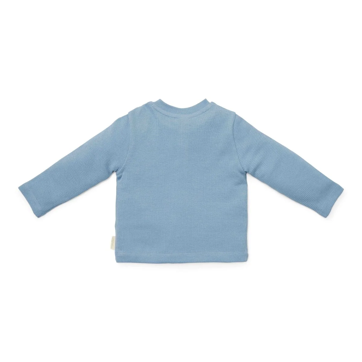 Little Dutch Baby Shirt Lange Mouwen Wafel Ice Blue - Image 2