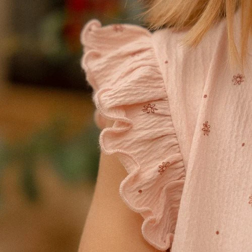 Little Dutch Baby Shirt Mouwloos Lotus - Image 4