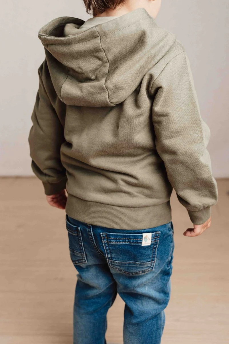 Little Dutch Baby Sweater Dark Green - Image 4