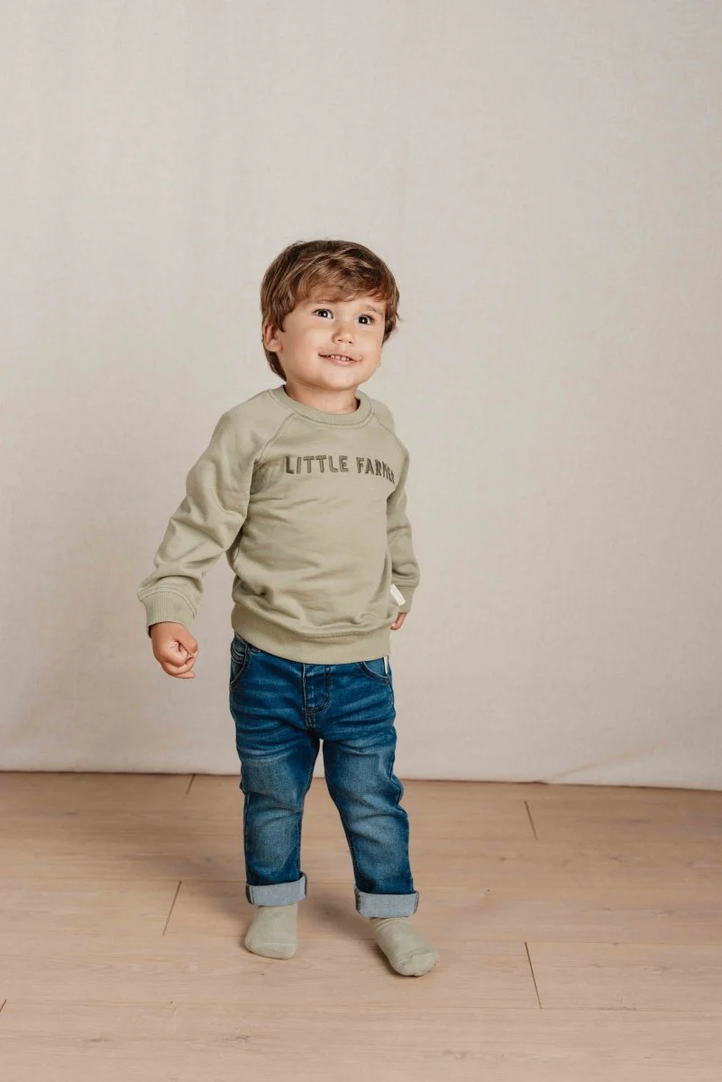 Little Dutch Baby Sweater Green - Image 5