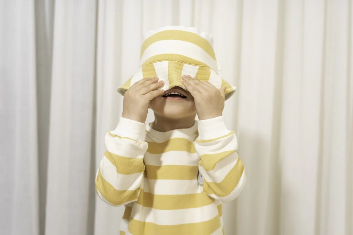 Little Dutch Baby Trui Sunny Yellow Stripes - Image 4