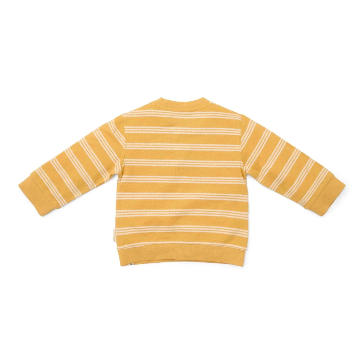 Little Dutch Baby Trui Yellow Stripe - Image 2