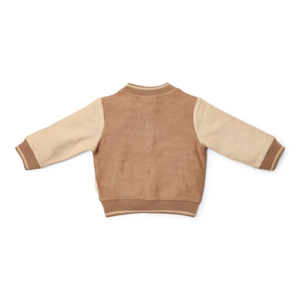 Little Dutch Baby Vestje Gebreid Brown/Taupe - Image 2