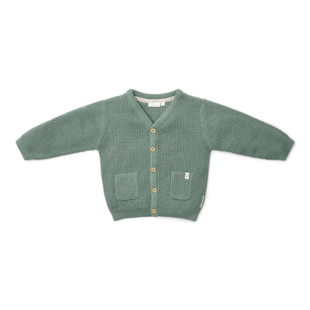 Little Dutch Baby Vestje Gebreid Forest Green