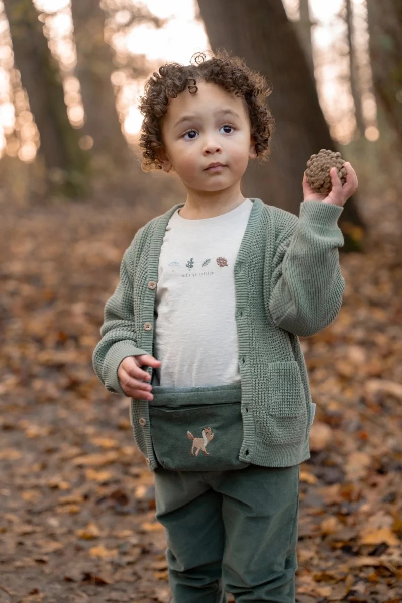 Little Dutch Baby Vestje Gebreid Forest Green - Image 10