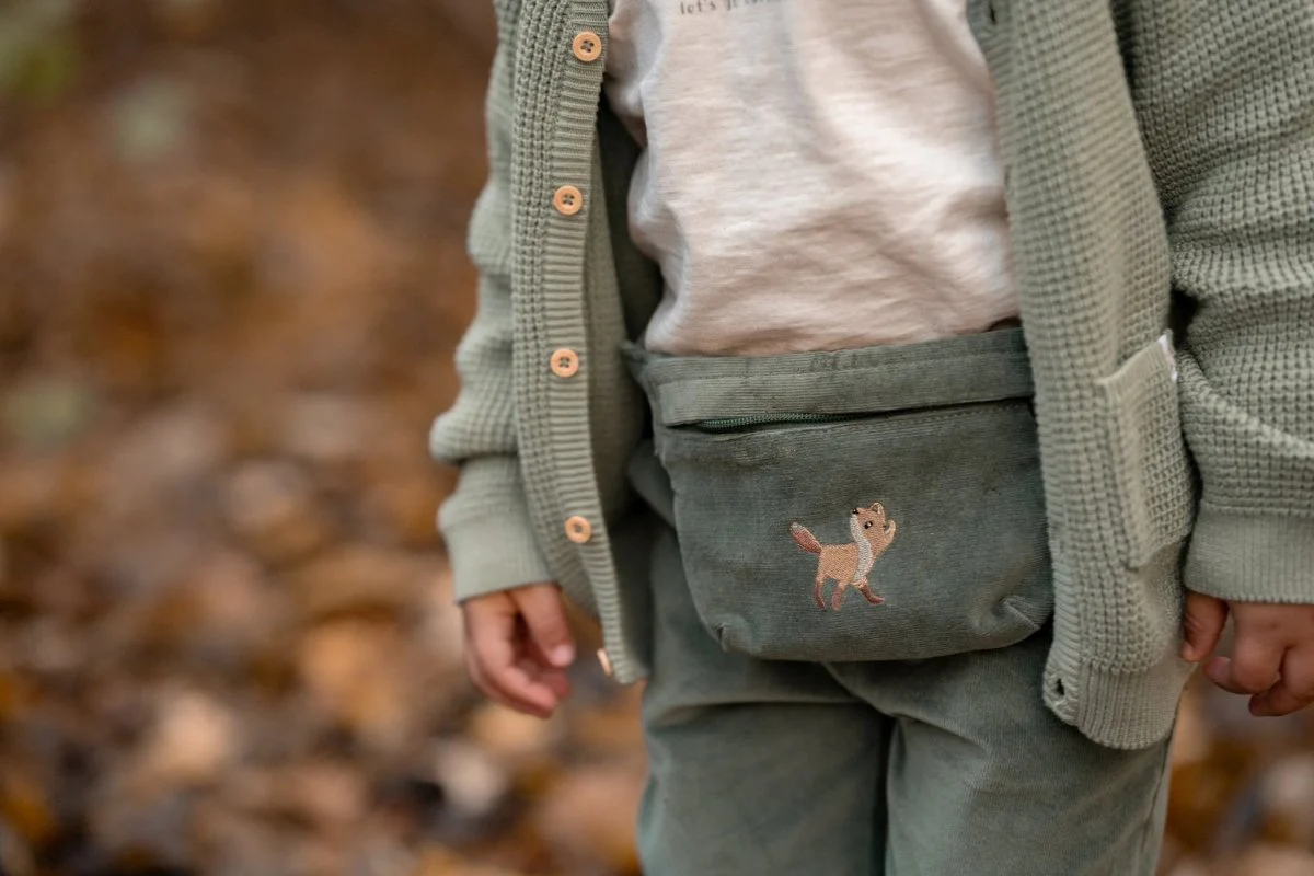 Little Dutch Baby Vestje Gebreid Forest Green - Image 9