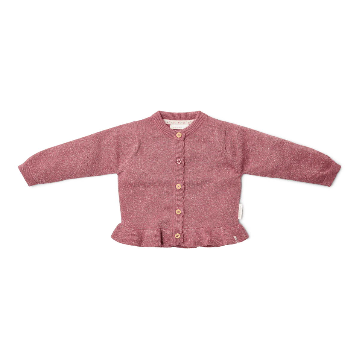 Little Dutch Baby Vestje Gebreid Rouge
