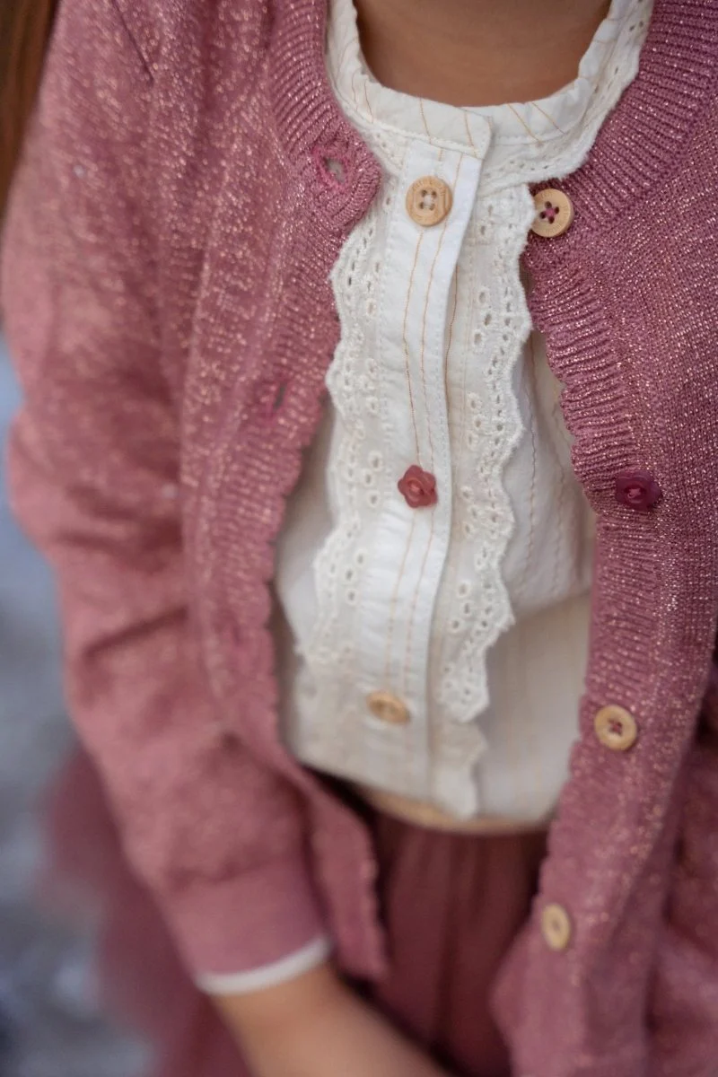 Little Dutch Baby Vestje Gebreid Rouge - Image 14