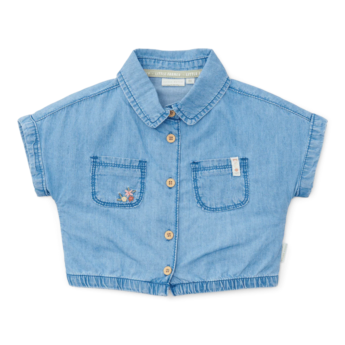 Little Dutch Babyblouse Denim