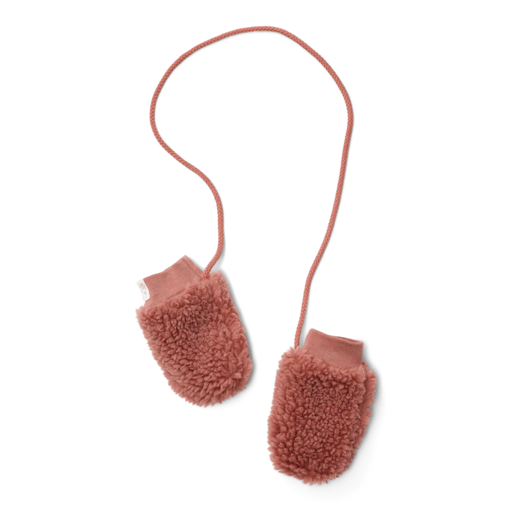 Little Dutch Babyhandschoenen Teddy Pink Blush