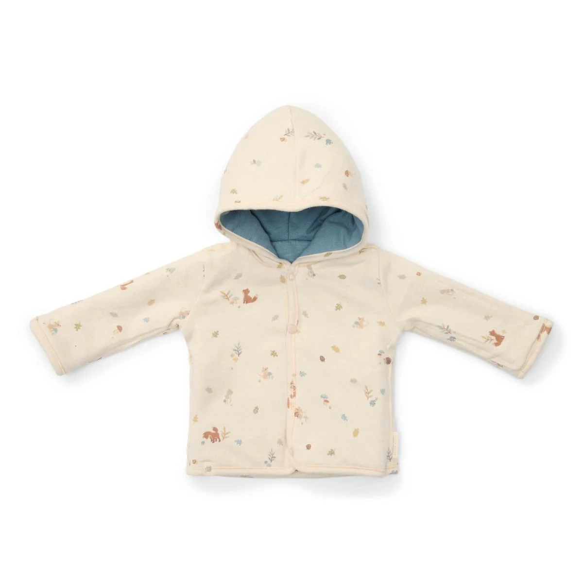 Little Dutch Babyjasje Stone Blue Reversible - Image 3