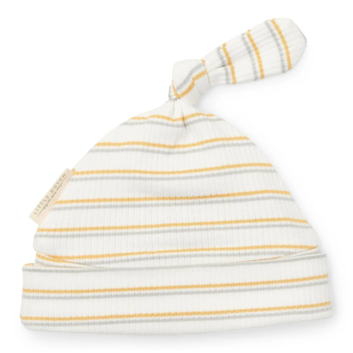 Little Dutch Babymutsje Met Knoop Streep - Image 2