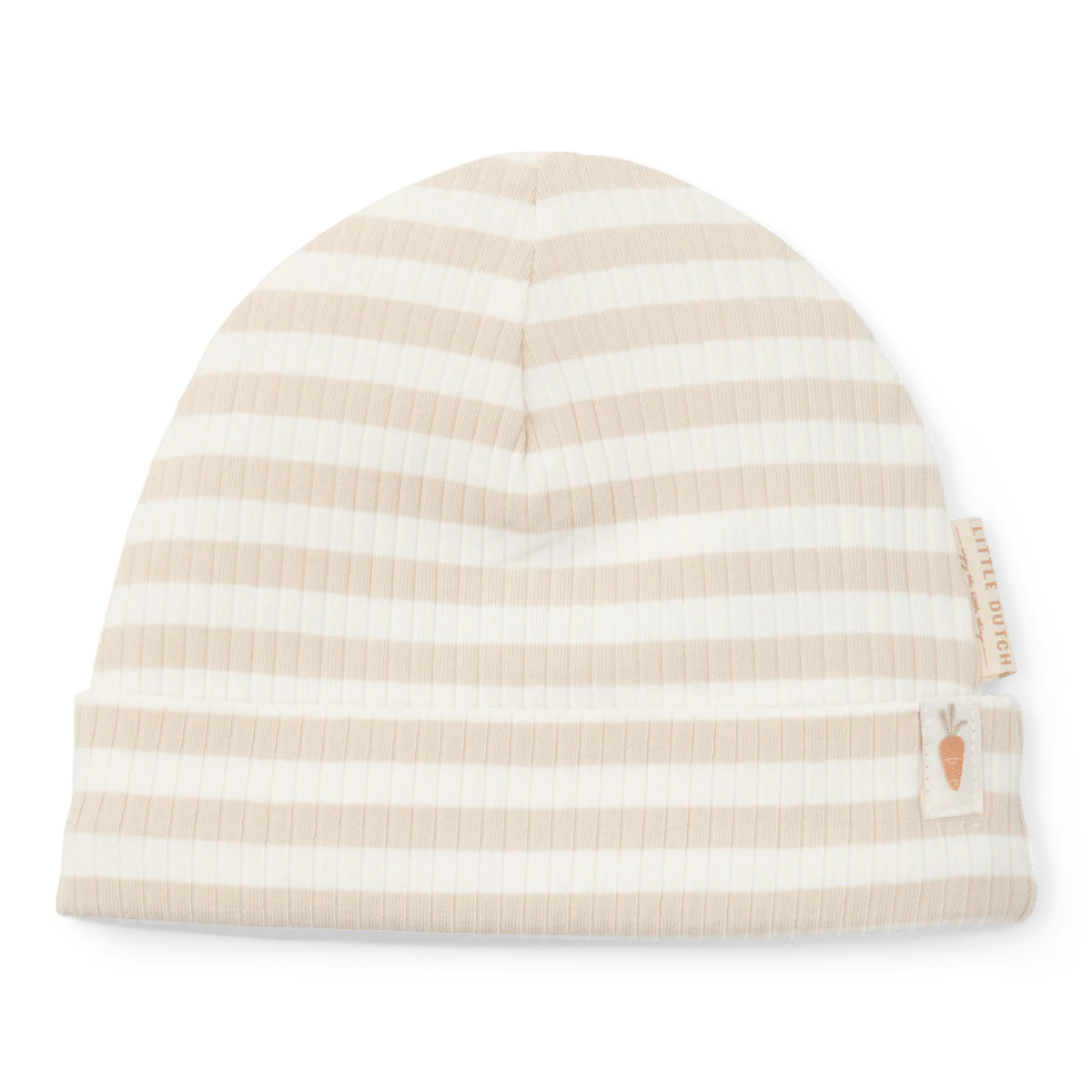 Little Dutch Babymutsje Stripe Sand/White