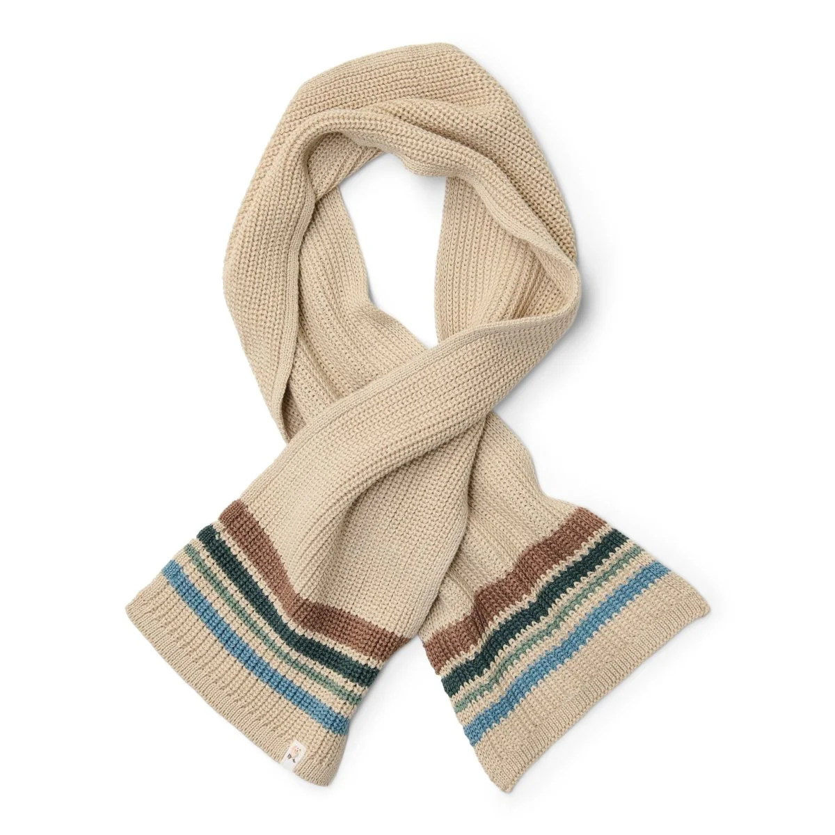 Little Dutch Babysjaal Gebreid Taupe - Image 2