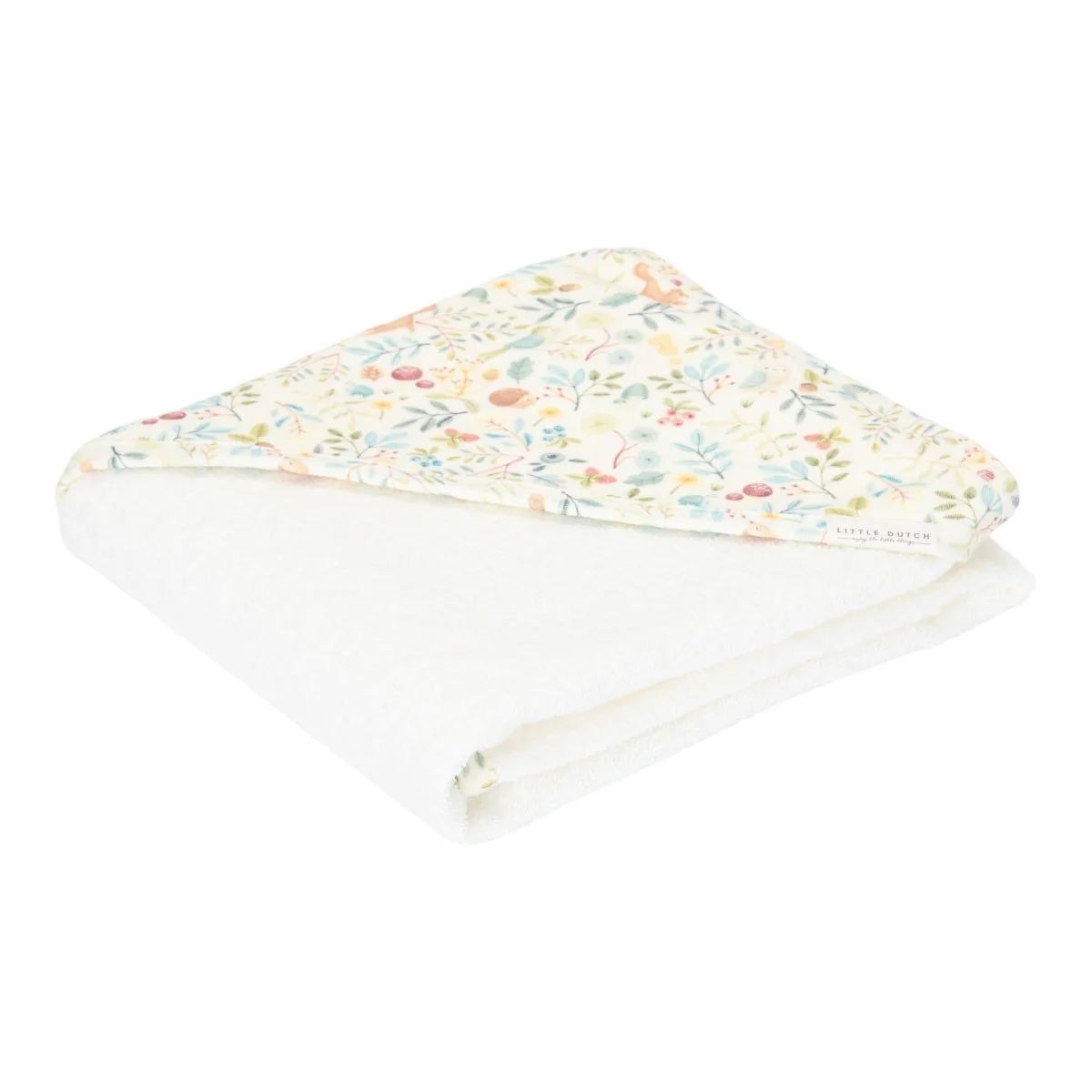 Little Dutch Badcape Baby Forest Wonders 75X75Cm - Image 4