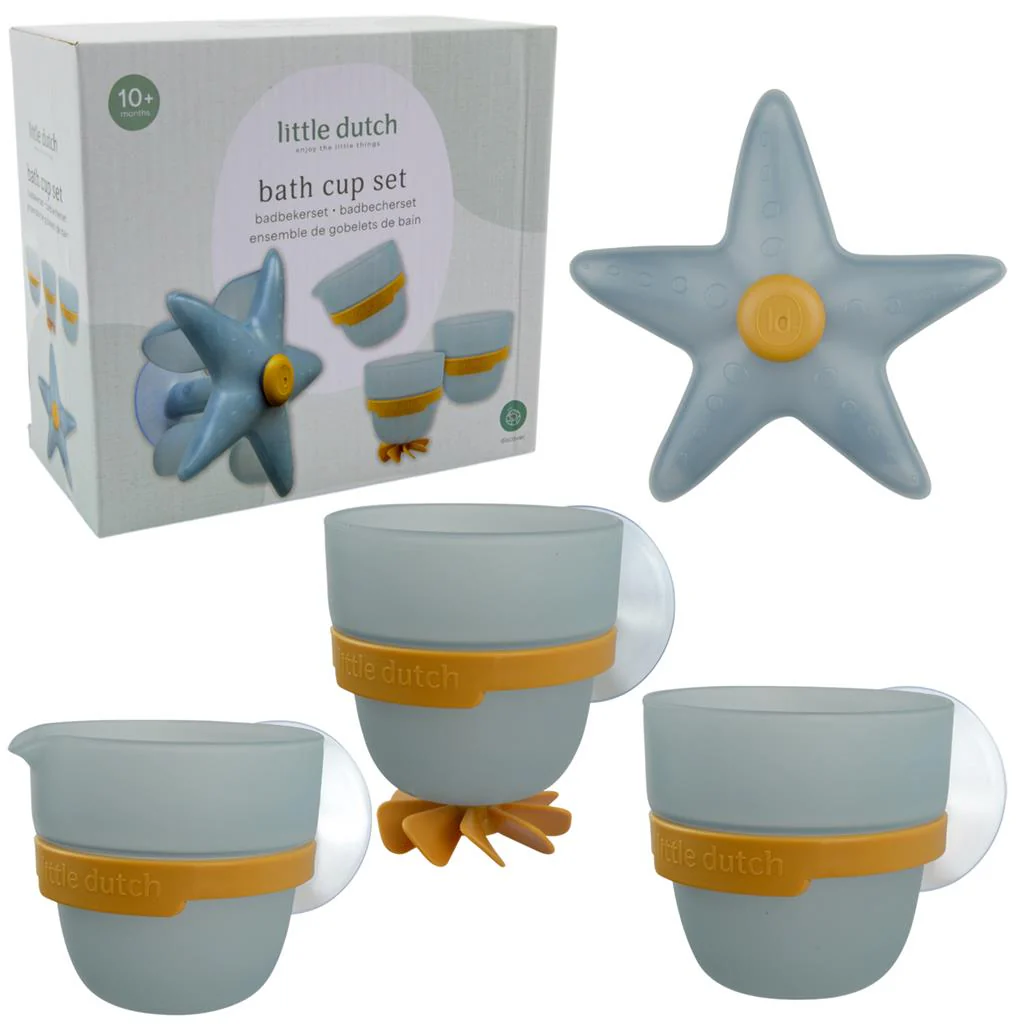 Little Dutch Badspeelgoed Bekers Zeester