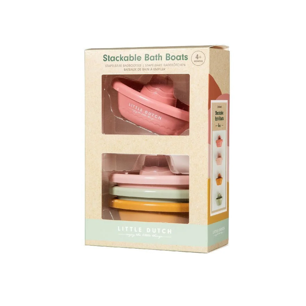 Little Dutch Badspeelgoed Bootjes Roze - Image 4