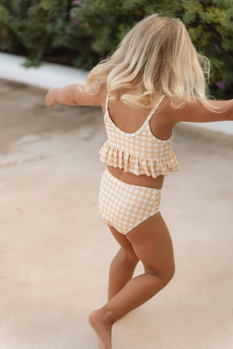 Little Dutch Bikini Kind Voltants Sunshine Checks - Image 7