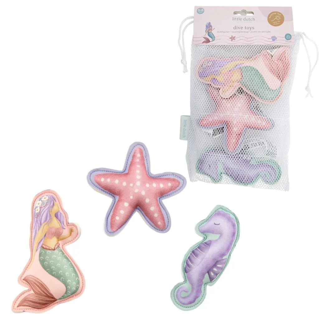 Little Dutch Dreamy Mermaid Duikfiguren Set 3 - Image 3