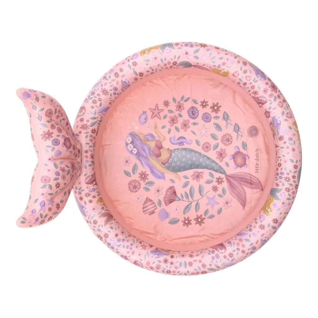 Little Dutch Dreamy Mermaid Zwembad 80cm + Staart - Image 3