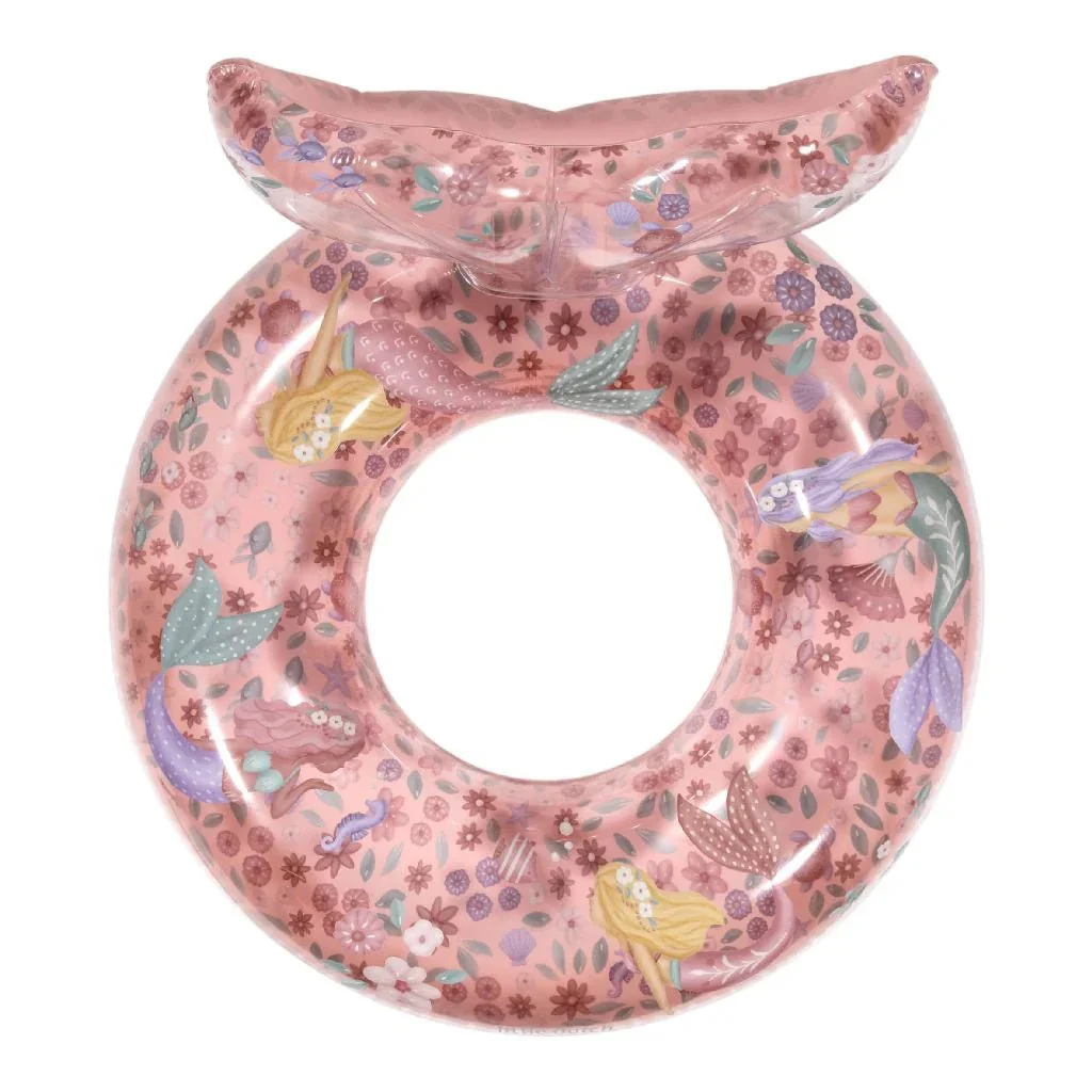 Little Dutch Dreamy Mermaid Zwemring 91cm + Staart - Image 4