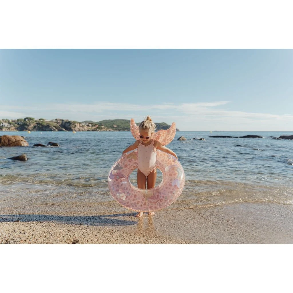 Little Dutch Dreamy Mermaid Zwemring 91cm + Staart - Image 9