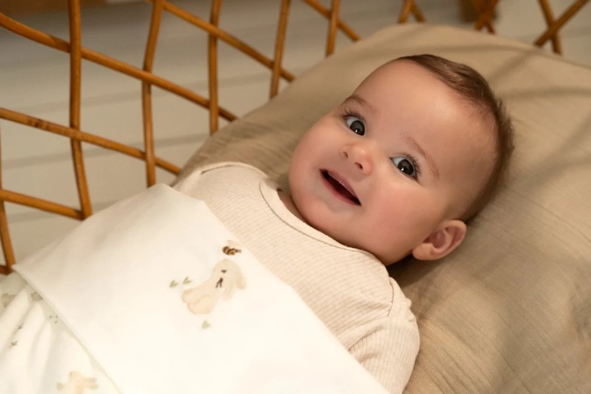 Little Dutch Hoeslaken Ledikant Pure Soft Beige - Image 5