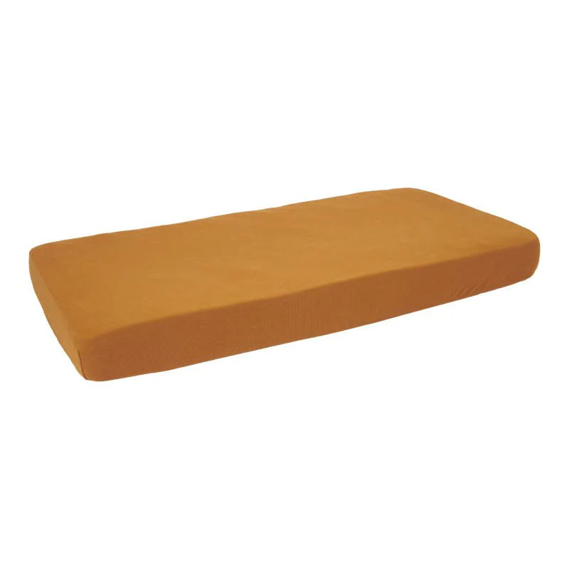 Little Dutch Hoeslaken Wieg Pure Ochre Spice - Image 2