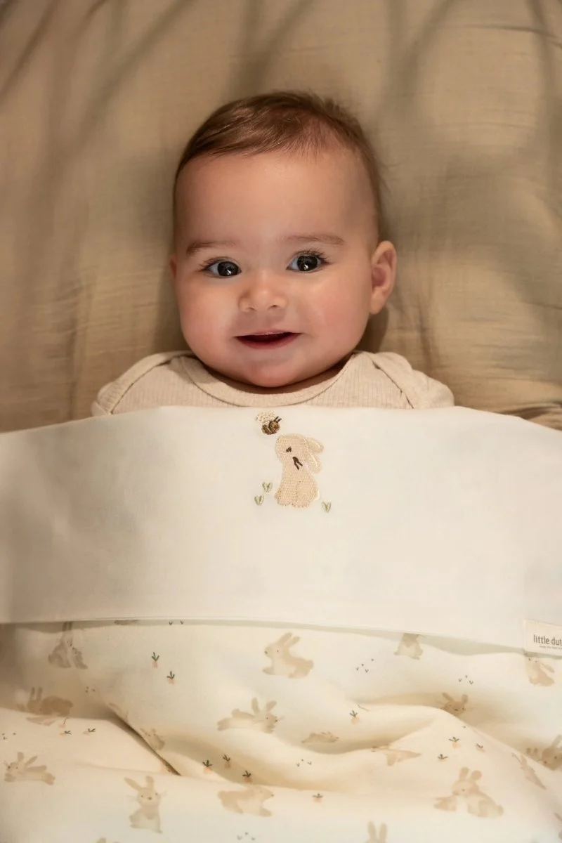 Little Dutch Hoeslaken Wieg Pure Soft Beige - Image 4