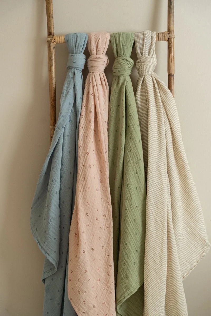 Little Dutch Hydrofiele Doek Pure Blossom 120Cm - Image 9