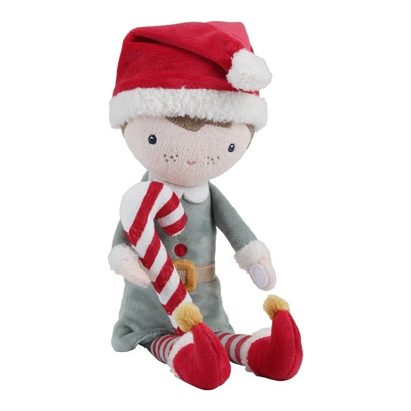 Little Dutch Knuffelpop Jim Kerst 35cm - Image 3
