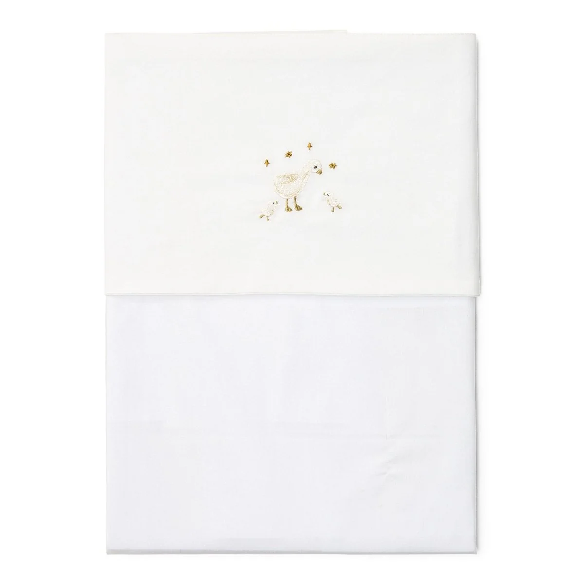Little Dutch Ledikantlaken 110X140Cm Geborduurd Little Goose
