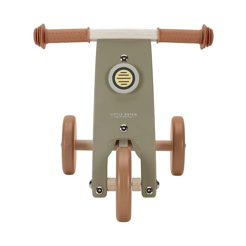 Little Dutch Loopfiets Driewieler Olive - Image 3