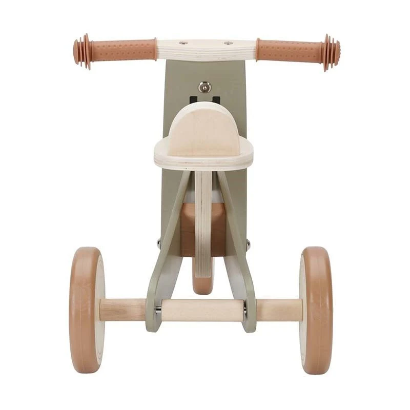 Little Dutch Loopfiets Driewieler Olive - Image 4
