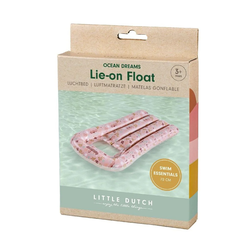 Little Dutch Luchtbed Ocean Dreams Pink - Image 3