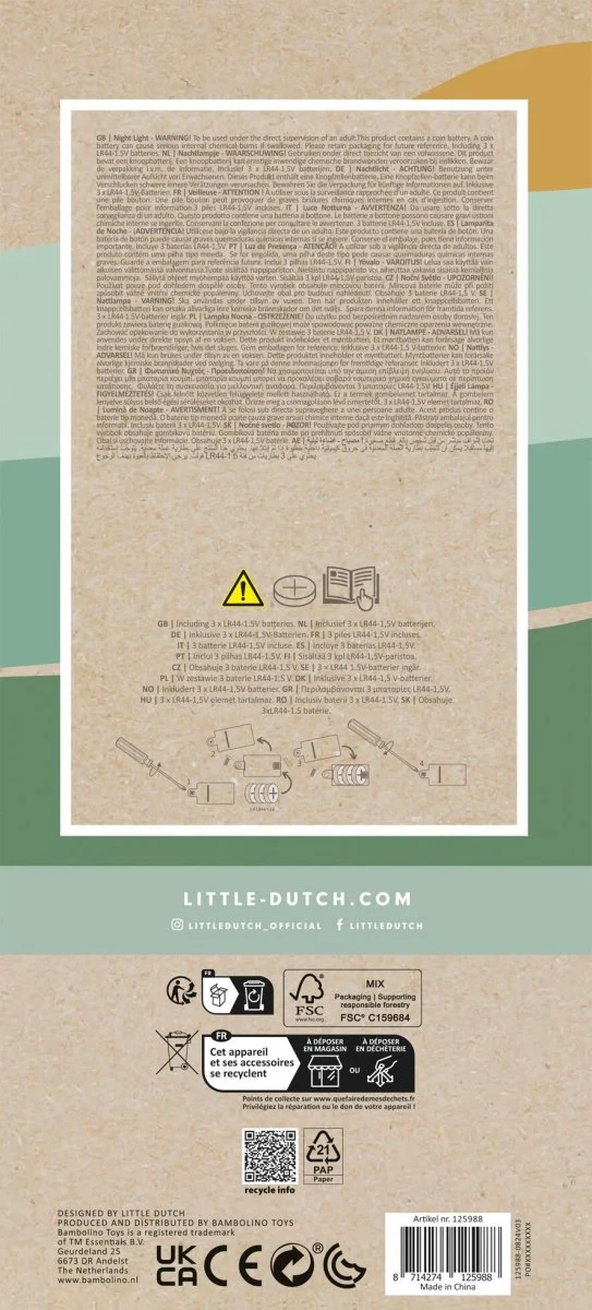 Little Dutch Nachtlampje Baby Eekhoorn - Image 6