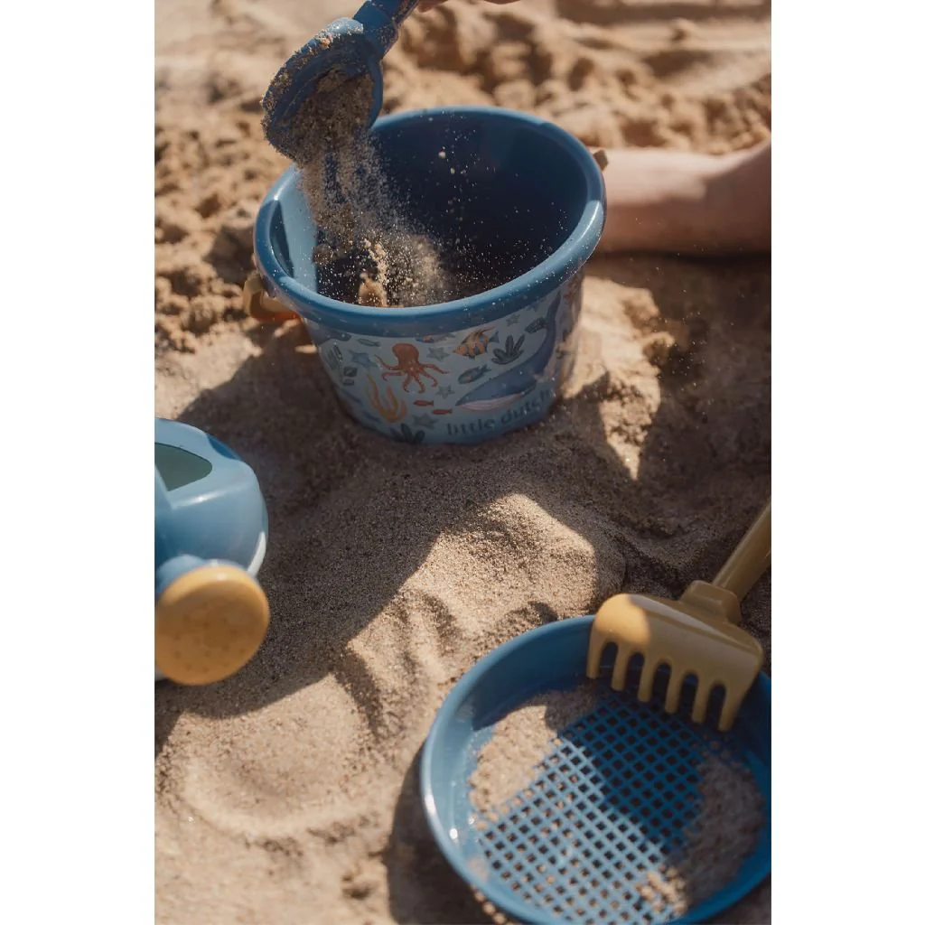 Little Dutch Ocean World Strandset 9,5cm 5 dlg - Image 4