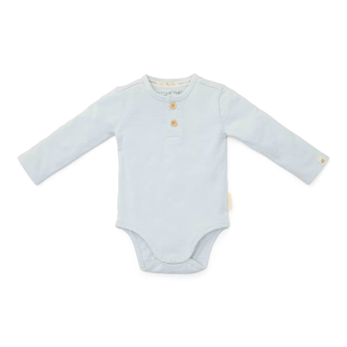 Little Dutch Romper Baby Blue Lange Mouw