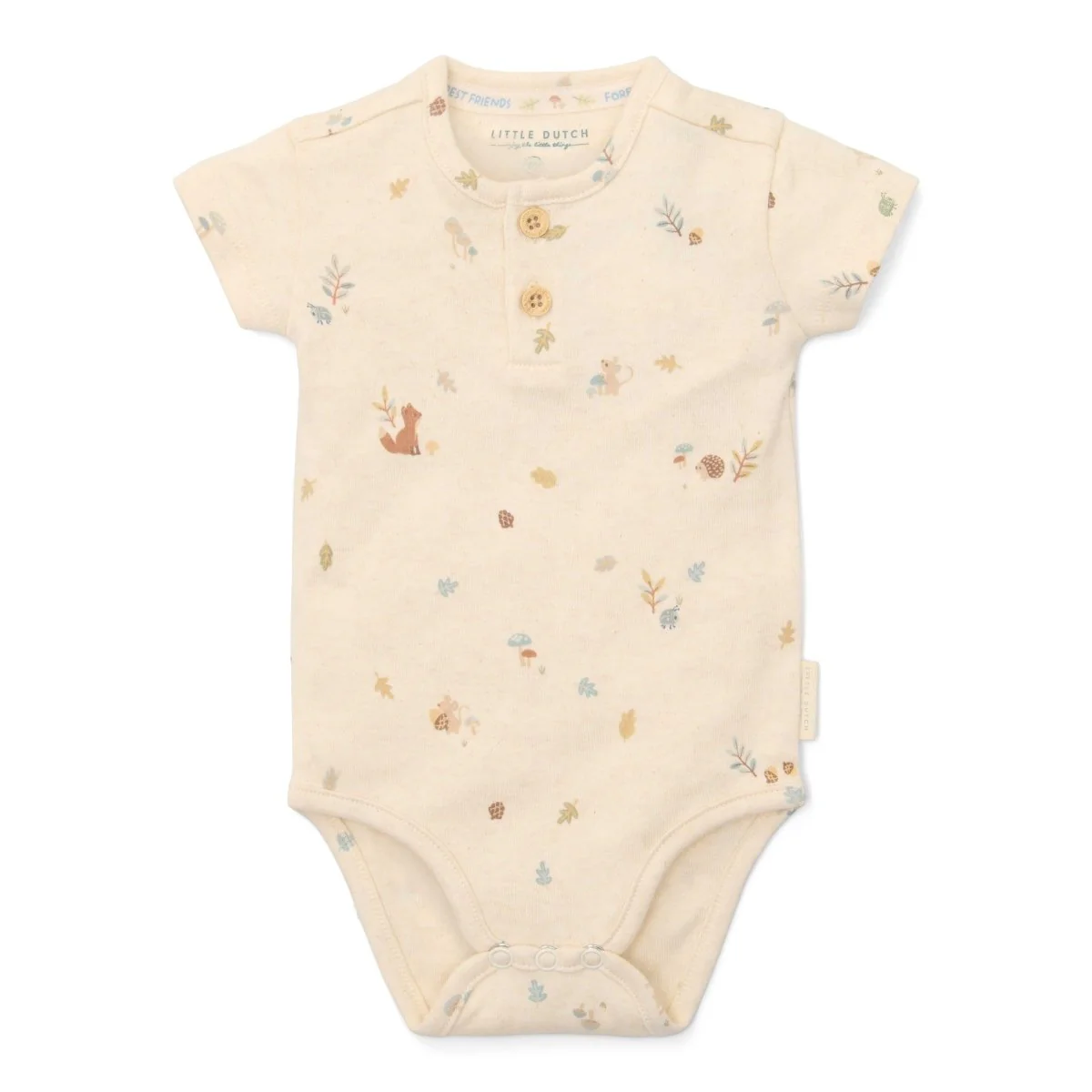 Little Dutch Romper Forest Nature Korte Mouw
