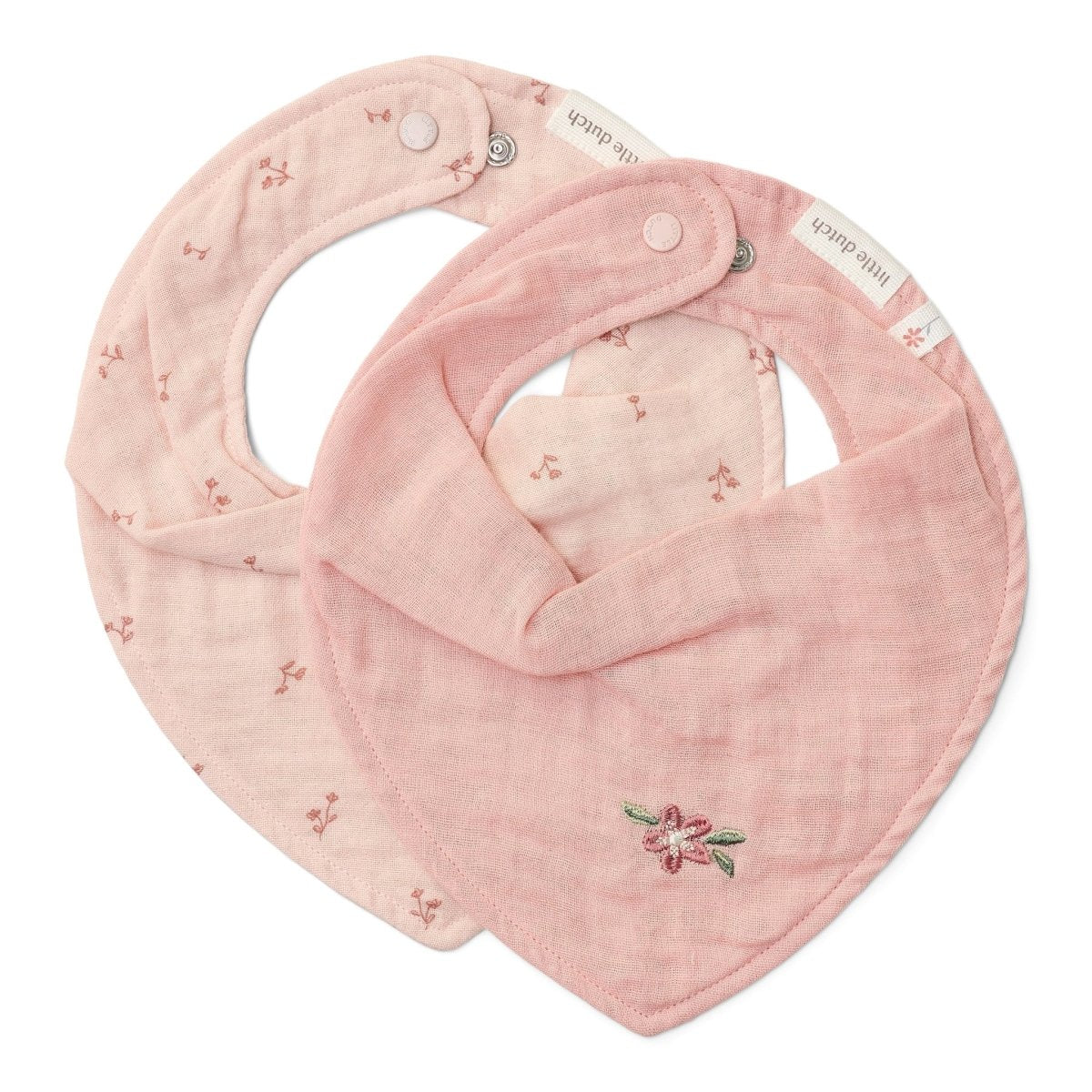 Little Dutch Slabbetje Pure Blossom Badstof 2St