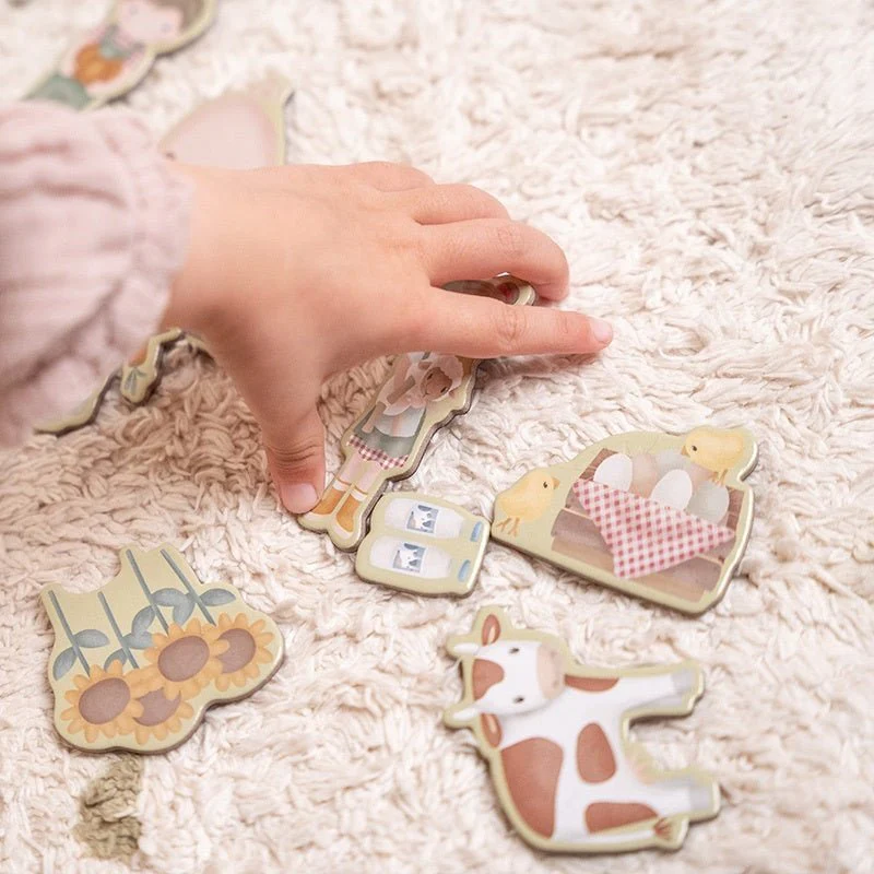 Little Dutch Spelletje Magnetisch Speelbord Little Farm - Image 5