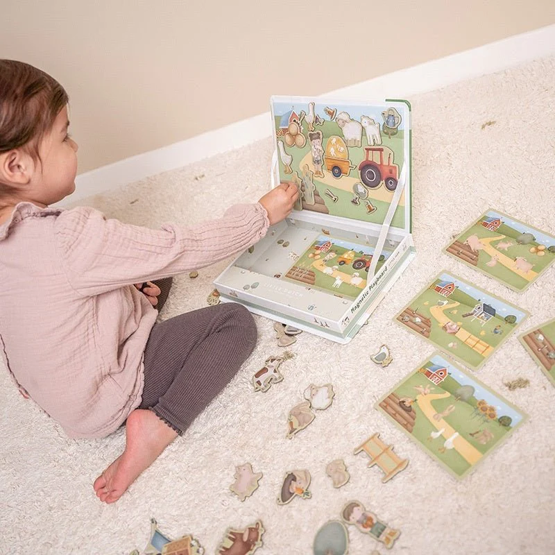 Little Dutch Spelletje Magnetisch Speelbord Little Farm - Image 8