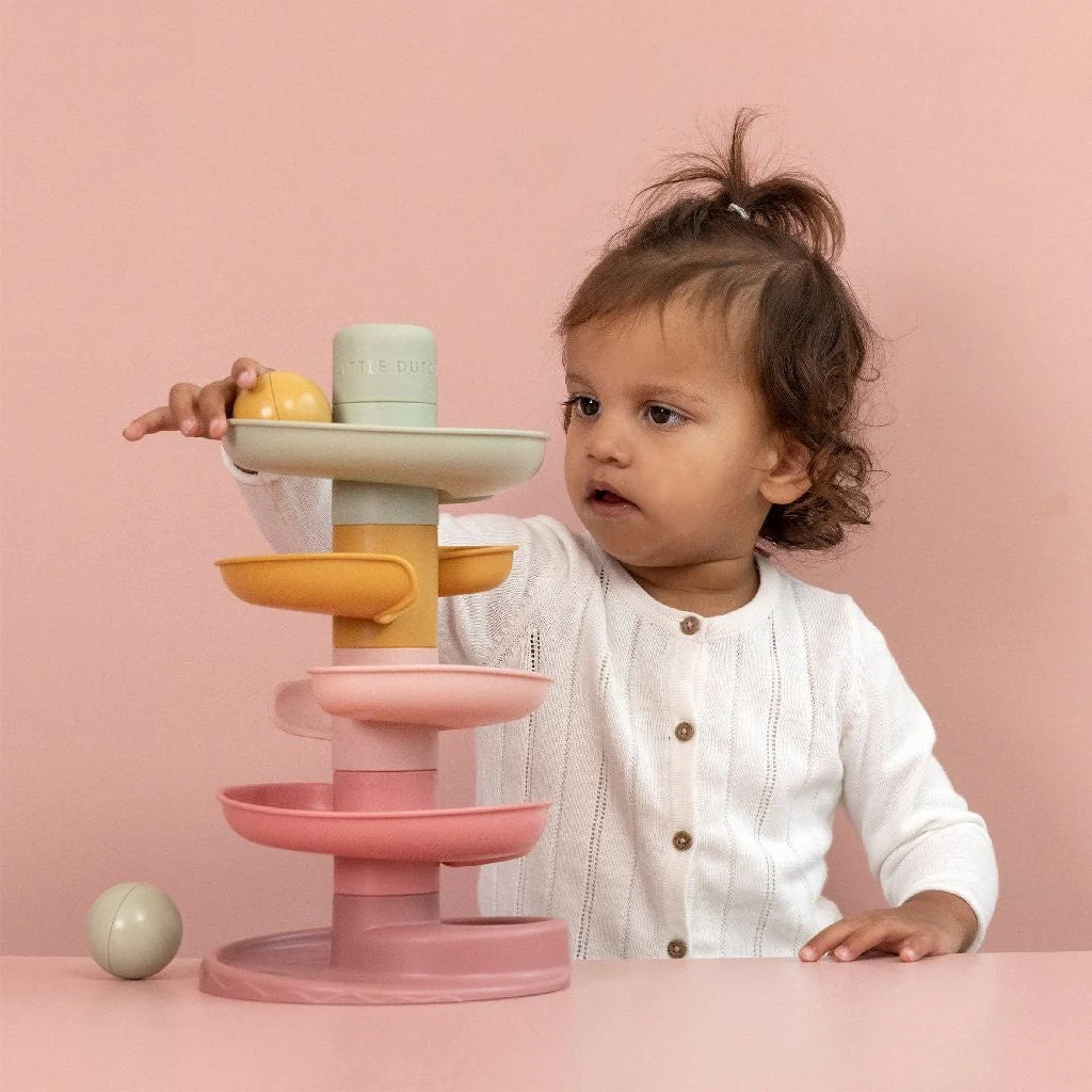 Little Dutch Stapeltoren Roze met Ballen - Image 10