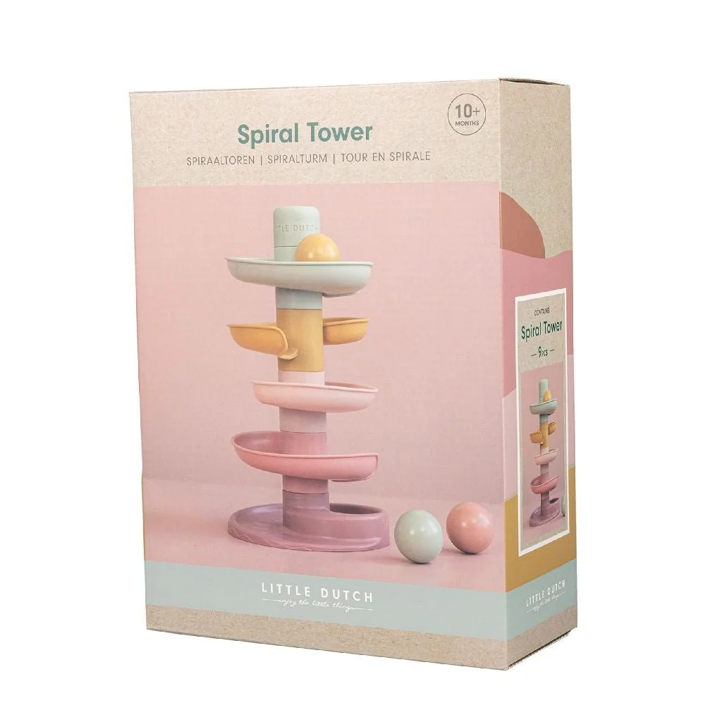 Little Dutch Stapeltoren Roze met Ballen - Image 4