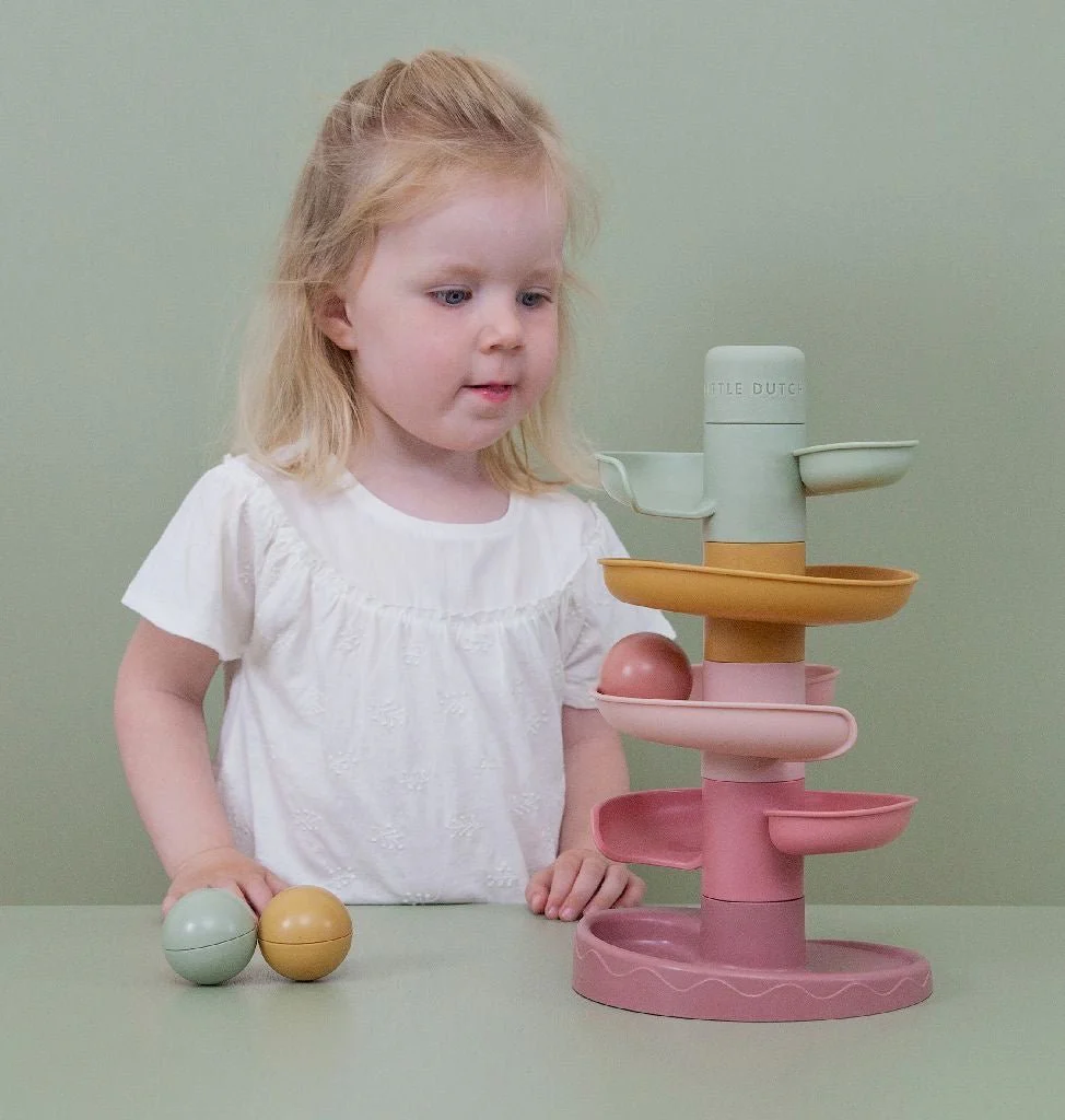 Little Dutch Stapeltoren Roze met Ballen - Image 6