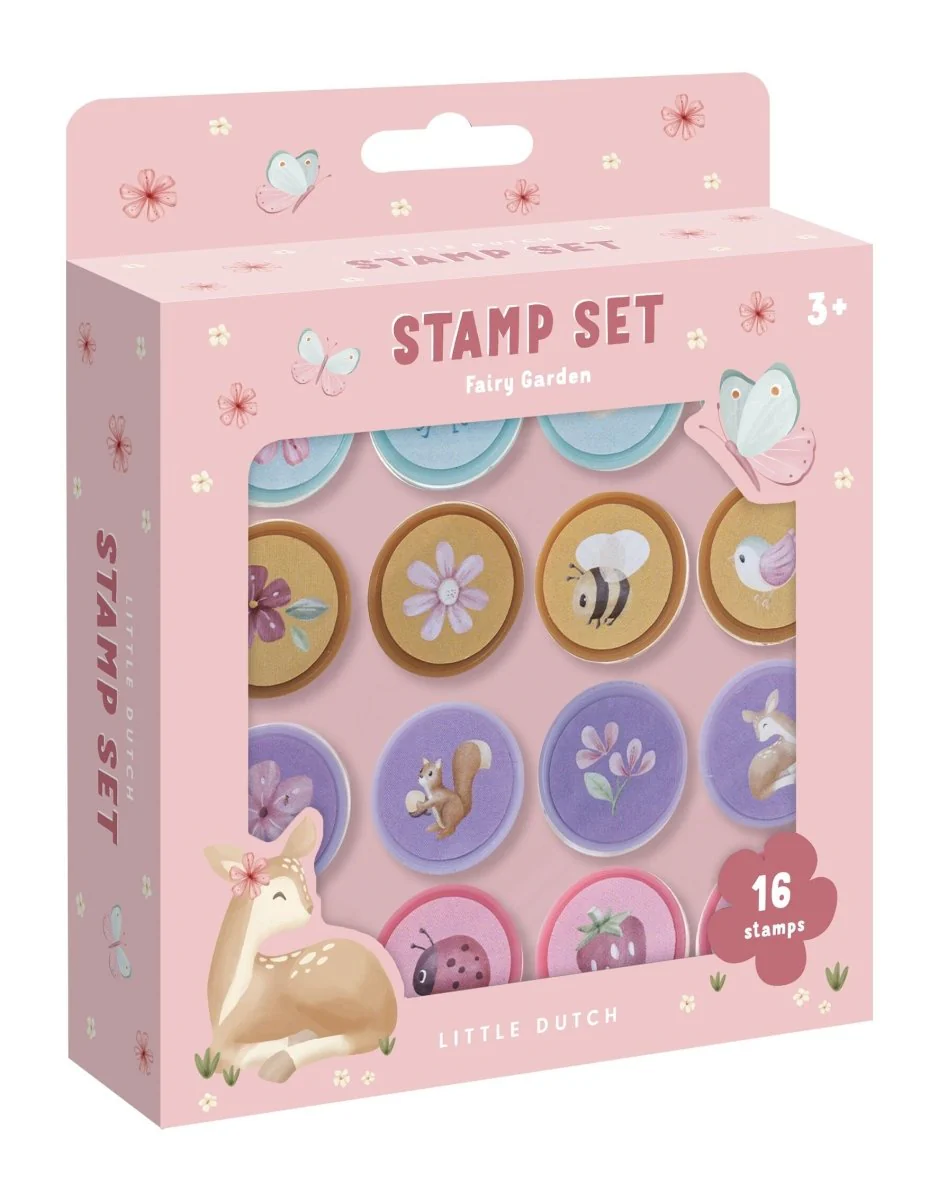 Little Dutch Stempelset Fairy Garden 12St - Image 6