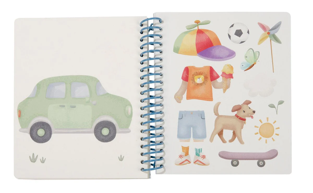 Little Dutch Stickerboek Aankleedboek Jim En Friends - Image 3