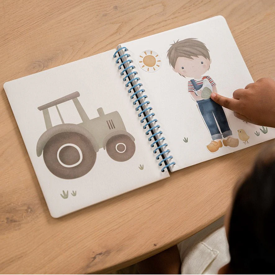 Little Dutch Stickerboek Aankleedboek Jim En Friends - Image 7