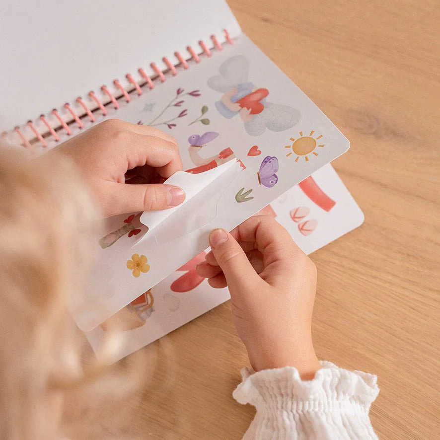 Little Dutch Stickerboek Aankleedboek Rosa En Friends - Image 9
