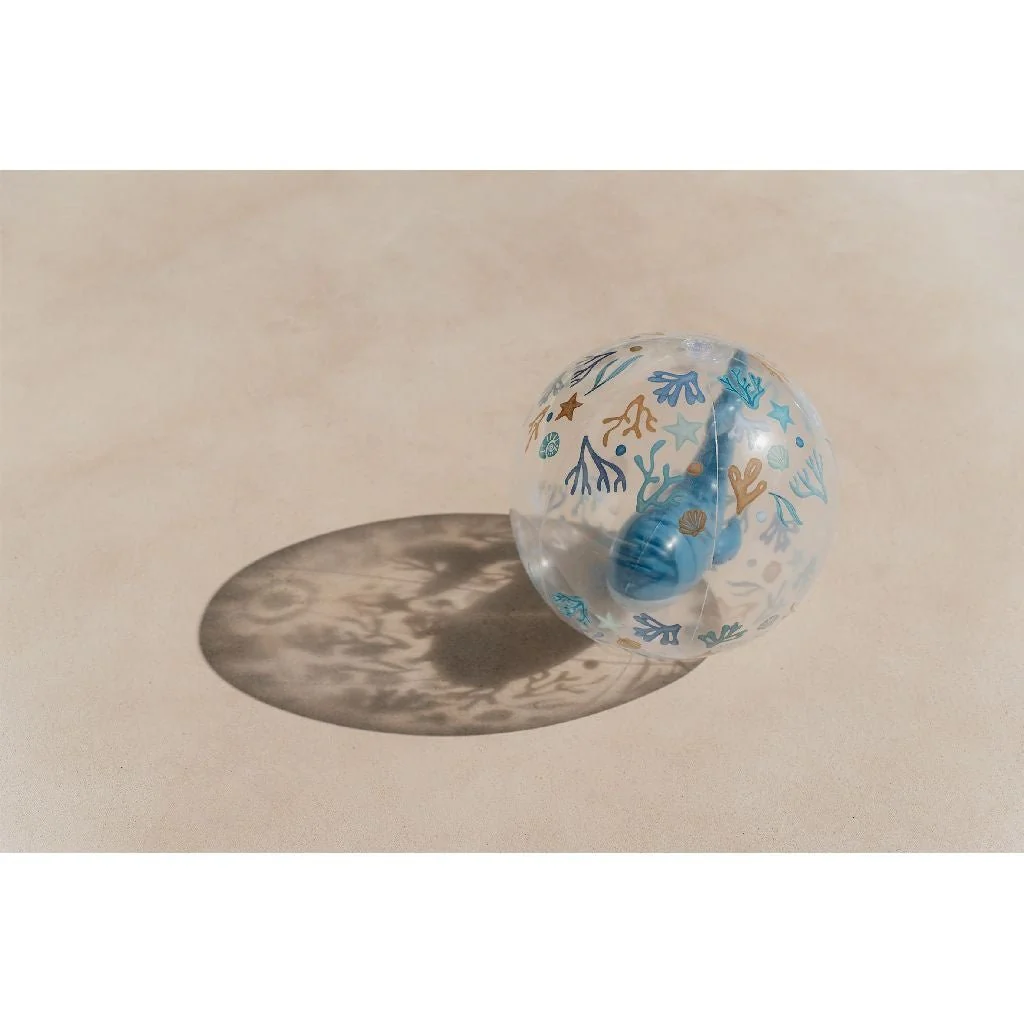 Little Dutch Strandbal 3D Ocean Dreams Blue - Image 2